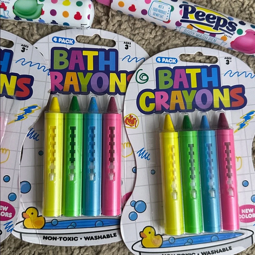 ⚡️ Colorful Bath Crayons Set